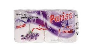 HARTIE IGIENICA PARIS LAVANDA 8ROLE