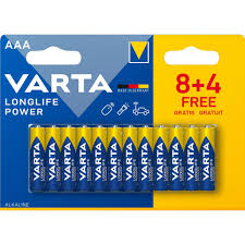 VARTA LONGLIFE POWER AAA (8+4)