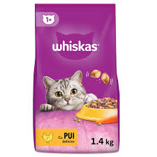 1.4KG WHISKAS BOBITE CU PUI