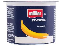 125G MULL  CREMA IAURT CU BANANE