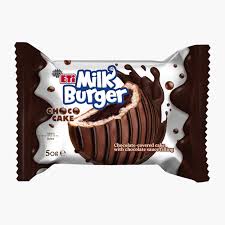 50G MILKBURGER CACAO/LAPTE GLAZURAT