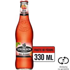 0.33L STRONGBOW RED BER ST