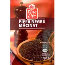 17G FL PIPER NEGRU MACINAT