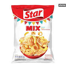90G STAR SNACKS MIX CHEES,BAC