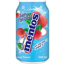 340ML MENTOS SALTY LYCHEE