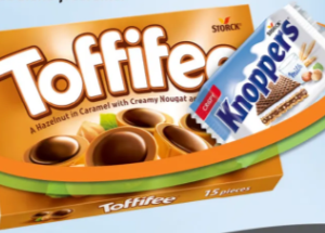 PROMO TOFFIFEE + KNOPPERS