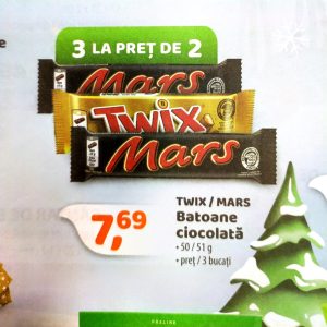 PROMO 3LA PRET DE 2 MARS/TWIX